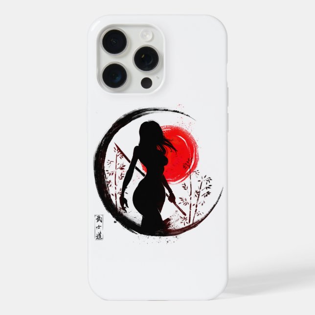 "Anime" iPhone 15 Pro Max Hülle (Rückseite)