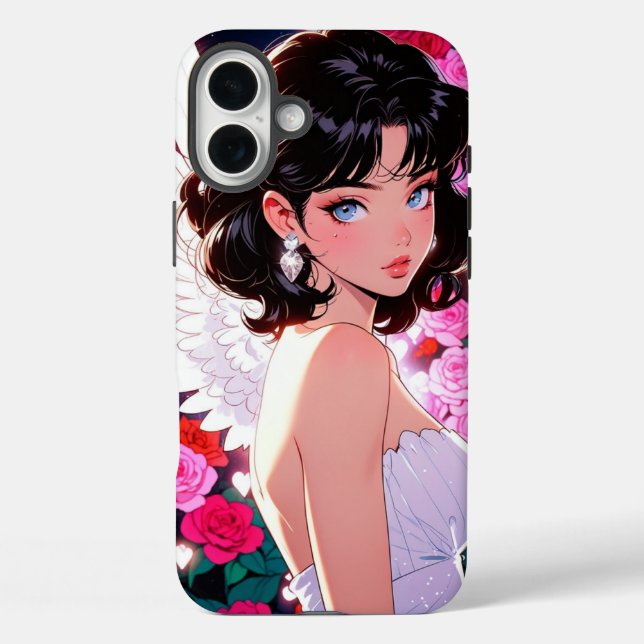 Anime iPhone 16 Plus Hülle (Rückseite)