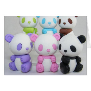 Anime japonaise fille colorée Kawaii Panda