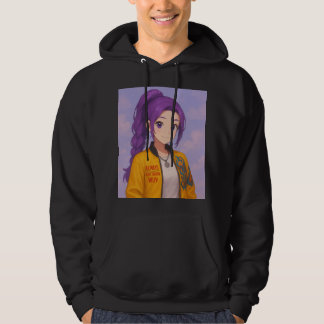 Anime K-Pop Idol-Gruppe | Original Manga-Stil Pop Hoodie