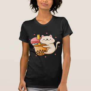 Anime Kawaii Cat Boba Bubble Tee Anime Merch Gesch