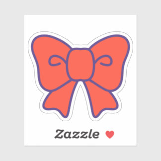 Anime Kawaii rotes Band Sticker Bogen japanisch