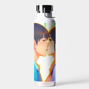 Anime Kiss   Neue Liebe Trinkflasche