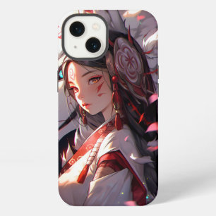 Anime Kitsune Mädchen Süße Fox Fantasy Kunst iPhone Hülle