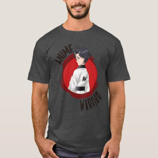 Anime-Krieger-Junge T-Shirt