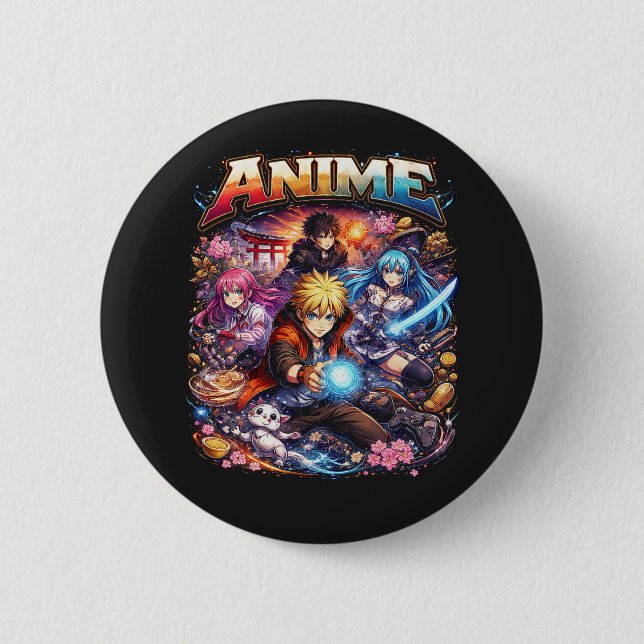Anime-Legenden Button (Vorderseite)