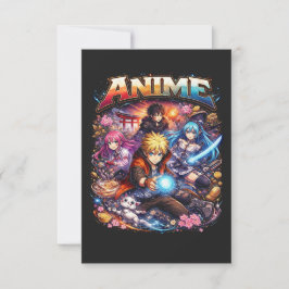 Anime-Legenden Dankeskarte