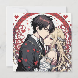 Anime Liebe Einladung