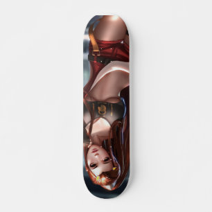 Anime long haar hot design skateboard