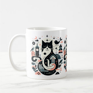 Anime lustige Cat-Tasse Kaffeetasse