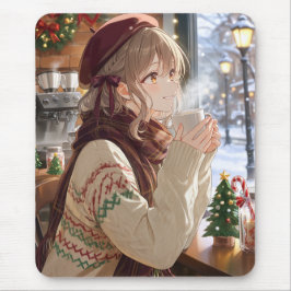 Anime-Mädchen-Mauspad Mousepad