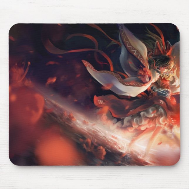 Anime-Mädchen Mousepad (Vorne)