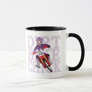Anime-Mädchen-Schmutz-Fahrrad-Küken-Tasse Tasse