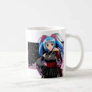 Anime-Mädchen-Tasse Kaffeetasse