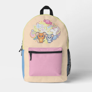 Anime Magical Candyland mit Jerry und Tuffy Bedruckter Rucksack