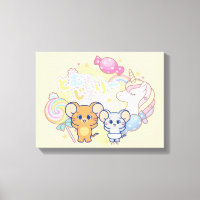 Anime Magical Candyland mit Jerry und Tuffy