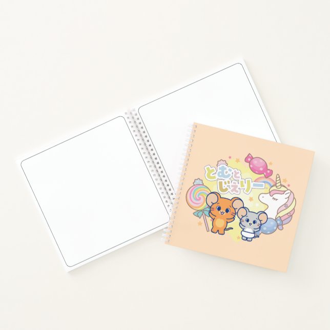 Anime Magical Candyland mit Jerry und Tuffy Notizbuch (Innenseite)