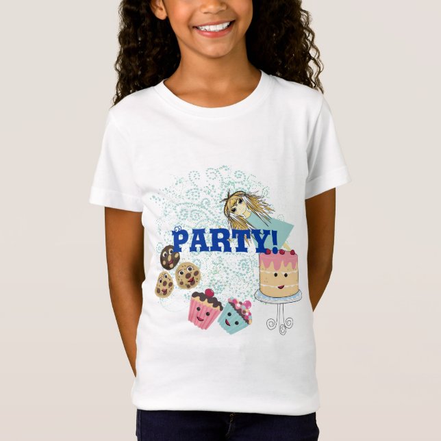 Anime Magical Days Birthday T - Shirt (Vorderseite)