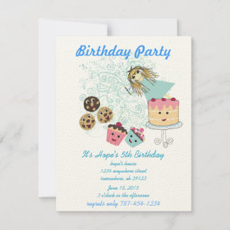 Anime Magical Days Einladung Geburtstagsparty