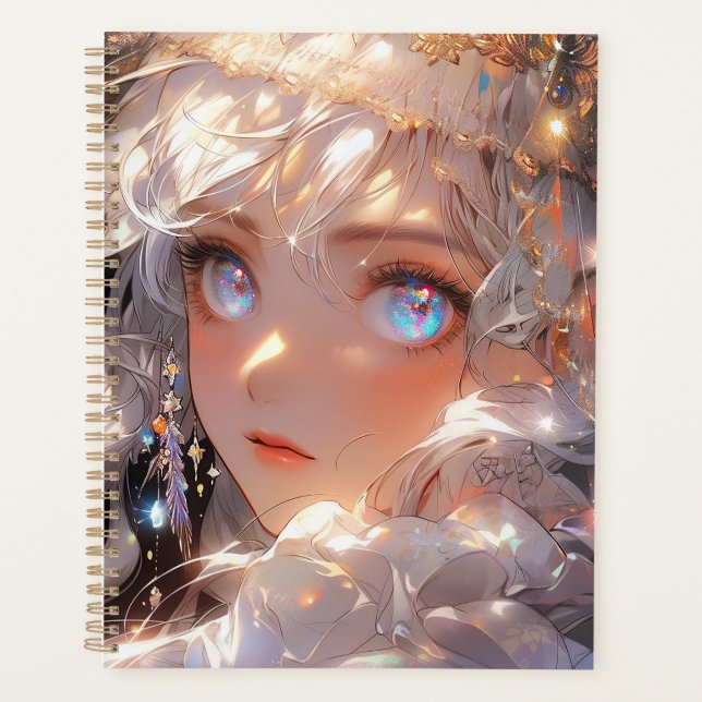 Anime Magical Girl Fantasy Art Planer (Vorderseite)