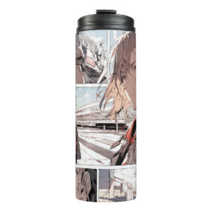Anime Manga Comic Book Strip Style Tumbler Thermosbecher