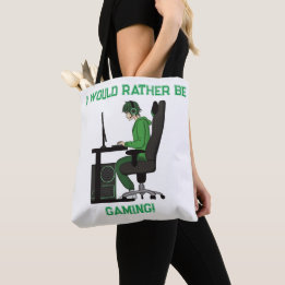 Anime Manga Computer PC Gamer Boy Tote Bag Tasche