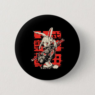 Anime Manga Cyberpunk Ästhetische Techwear Harajuk Button