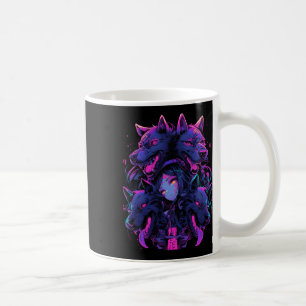 Anime Manga Cyberpunk Ästhetische Techwear Harajuk Kaffeetasse