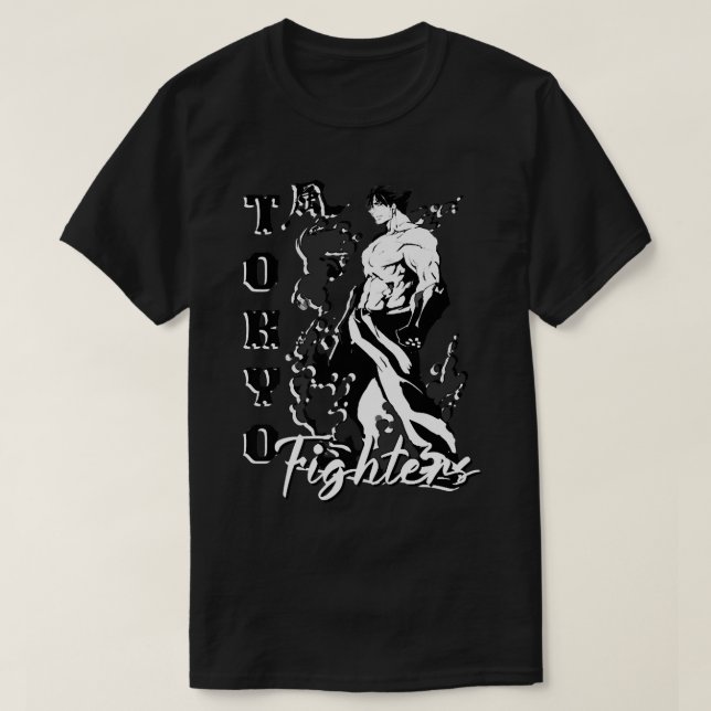 Anime Manga Gaming Warrior Tokyo Style Streetwear  T-Shirt (Design vorne)
