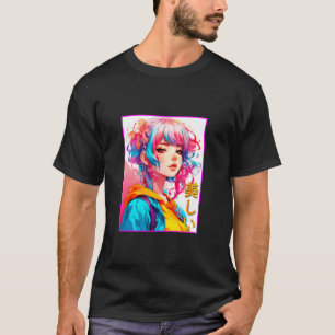 Anime Manga Girl Harajuku Kawaii Otaku Stil Long T-Shirt