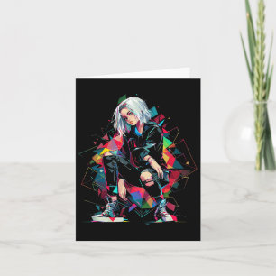 Anime Manga Graphic Polygon Art Anime Karte