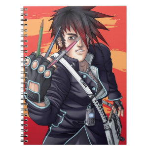 Anime Manga Künstler Notizblock