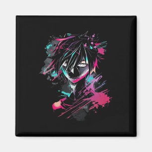 Anime Manga Motif Abstrakt Illustration Anime Magnet