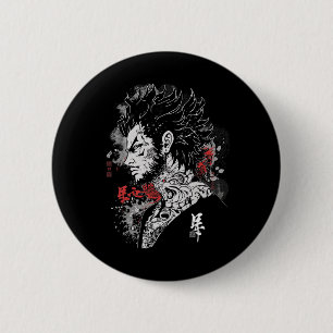 Anime Manga Motif Illustration Anime Button