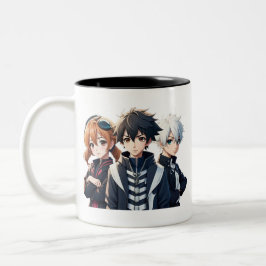 Anime Manga Pop Kunstliebhaber Pop Liebhaber Carto Zweifarbige Tasse