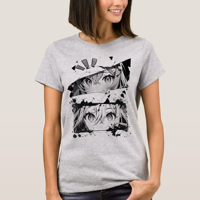 Anime Manga T-Shirt (Vorderseite)