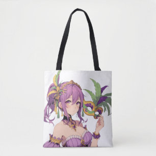 Anime Mardi Gras Maske Tasche