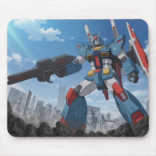 Anime Mecha Robot Mousepad (Vorne)