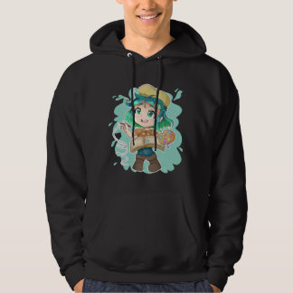 Anime Merch nur ein Mädchen, das Anime und Sketch  Hoodie