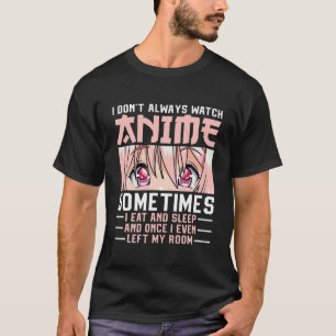 Anime Merch Women Teen Girls Boys ich nicht immer  T-Shirt