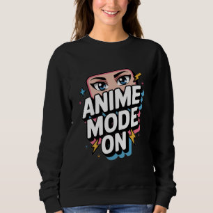 Anime-Modus On Stylish Manga Augen Teens T-Shirt Sweatshirt