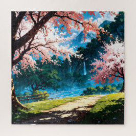 Anime natural landscape