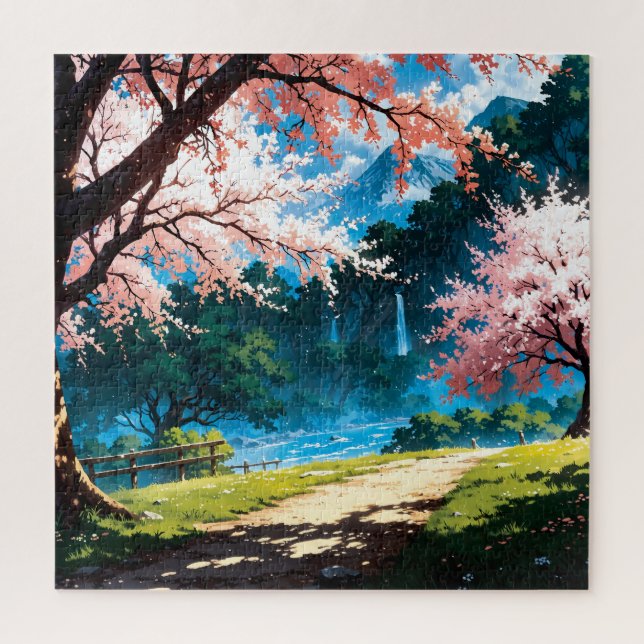 Anime natural landscape (Vertikal)