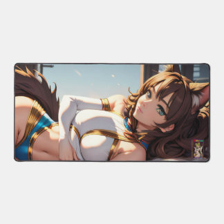Anime Nekomimi Beautie Schreibtischunterlage