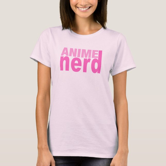 Anime-Nerd T-Shirt (Vorderseite)