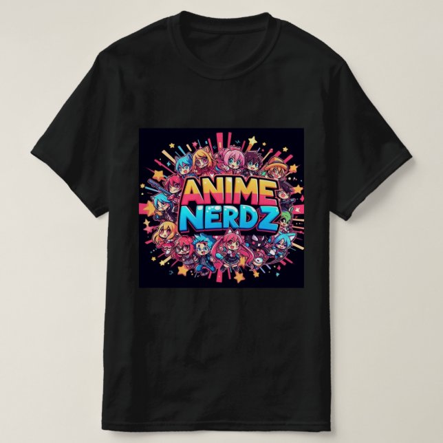 Anime Nerdz Logo T - Shirt (Design vorne)
