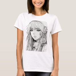 Anime Niedlich Japanisch Kawaii Cartoon Otaku Mädc T-Shirt