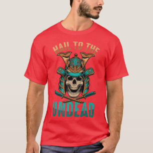 Anime Ninjas hail to the Untot Samurais Manga  T-Shirt