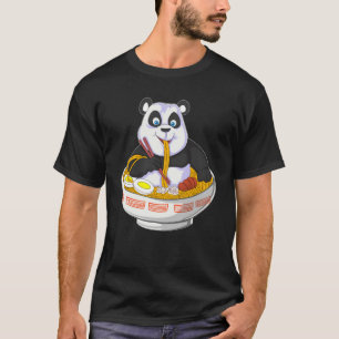 Anime-Panda-Fresser T-Shirt