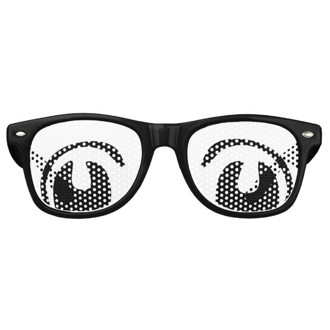 Anime Party Glasses Sonnenbrille (Vorderseite)
